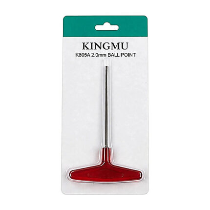 CHAVE ALLEN 2.0MM CABO SOFT VERMELHO KINGMU - K805A 4.0