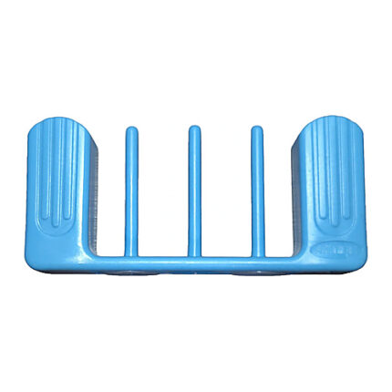 SUPORTE DE BOBINA E ORGANIZADOR MAGNÉTICO AZUL MEGATEX - MT-PLASTICO-B