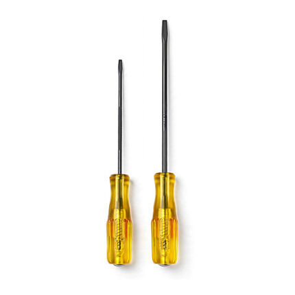 CHAVE DE FENDA 6MM COM LIMA 25CM CABO AMARELO - K2119-A-10 6MM